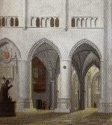 Pieter Jansz Saenredam Interior of the Church of Saint Bavo in Haarlem oil painting picture wholesale